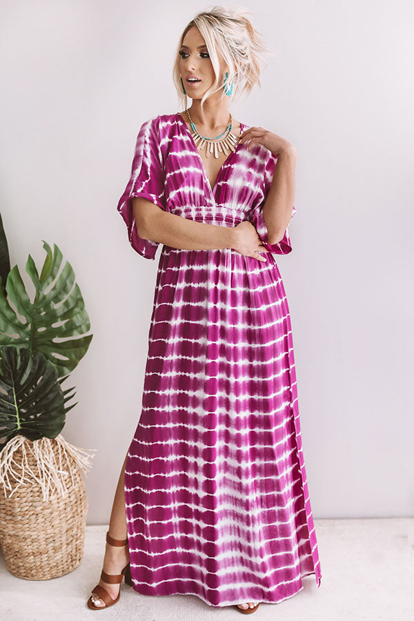 Paradise Cove Tie Dye Maxi Image - 1