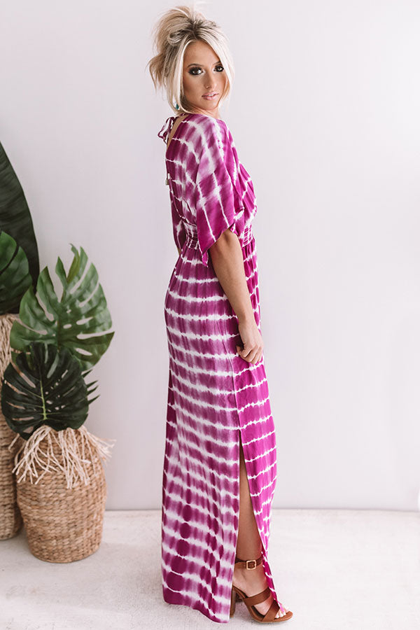 Paradise Cove Tie Dye Maxi Image - 3