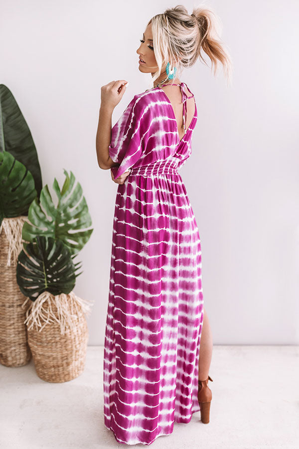 Paradise Cove Tie Dye Maxi Image - 4