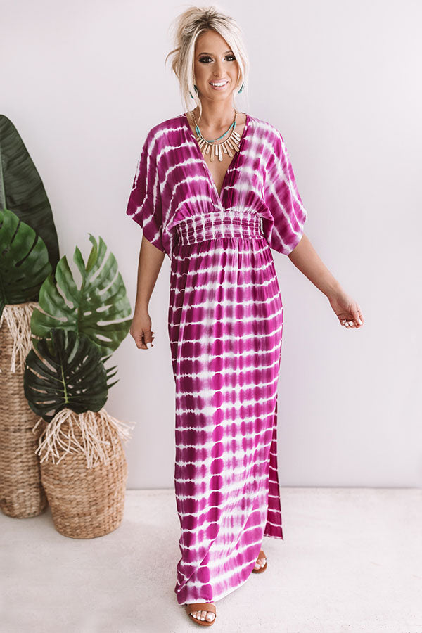 Paradise Cove Tie Dye Maxi Image - 5