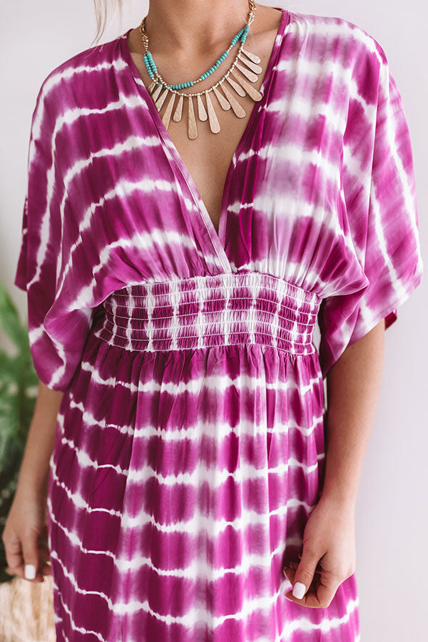 Paradise Cove Tie Dye Maxi Image - 2