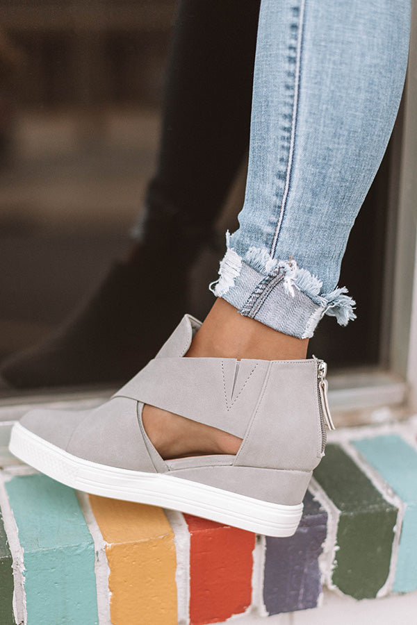 The Calum Bootie In Grey Image - 1