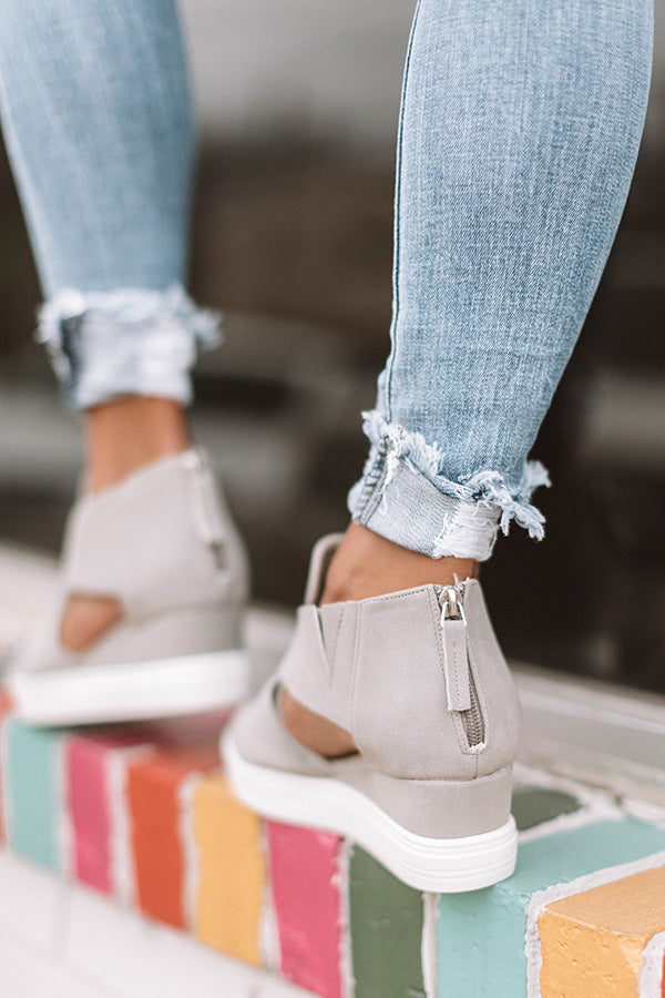 The Calum Bootie In Grey Image - 4