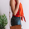 First Class To Florence Crossbody In Cinnamon Image - 1