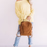 So In Love Knit Shift Sweater In Yellow Image - 1