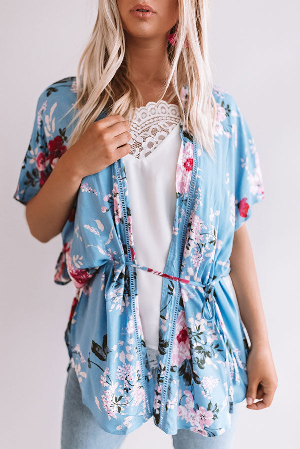 Garden Party Luxe Overlay In Sky Blue Image - 4