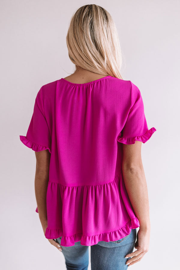 You've Got Me Swooning Shift Top Image - 5