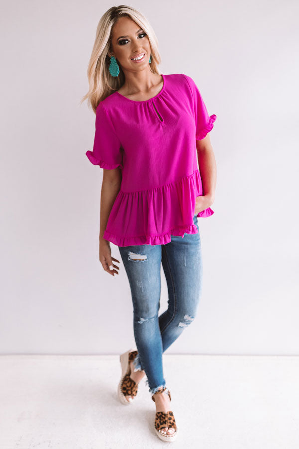 You've Got Me Swooning Shift Top Image - 2