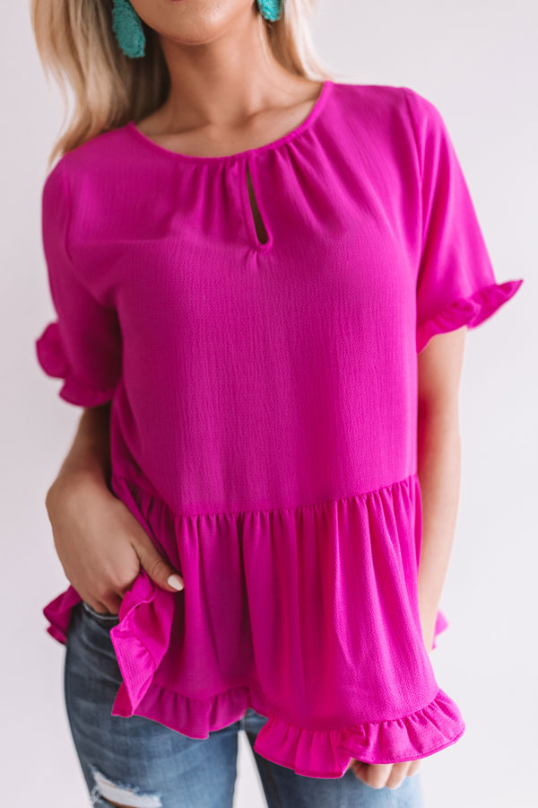 You've Got Me Swooning Shift Top Image - 3