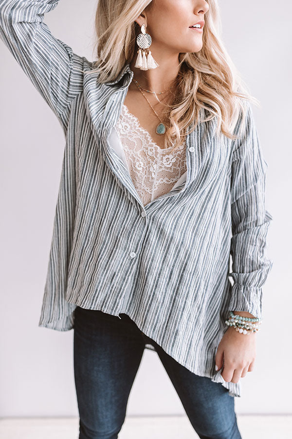Shoreline Staple Stripe Tunic Image - 3