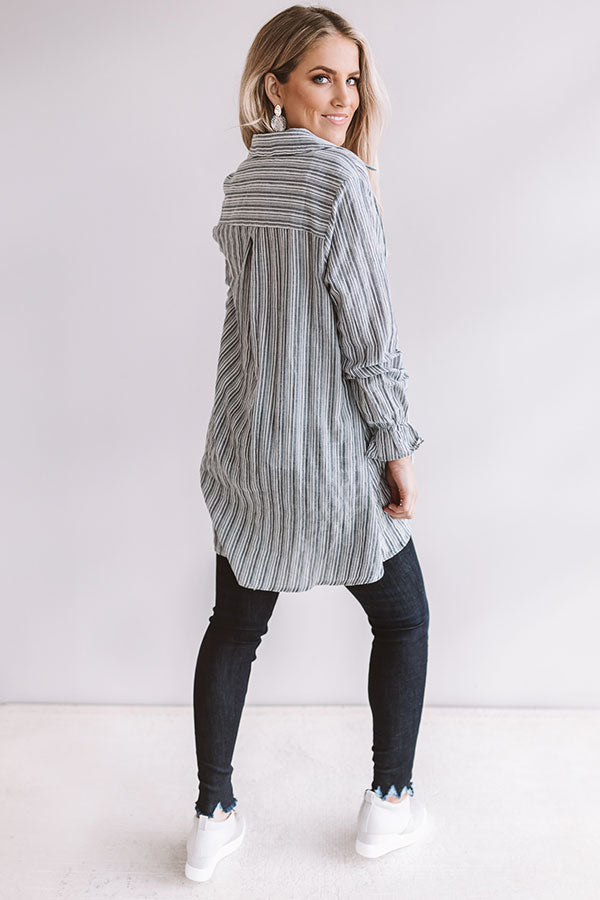 Shoreline Staple Stripe Tunic Image - 5