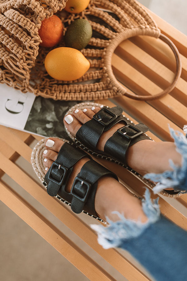 The Mara Sandal In Black Image - 1