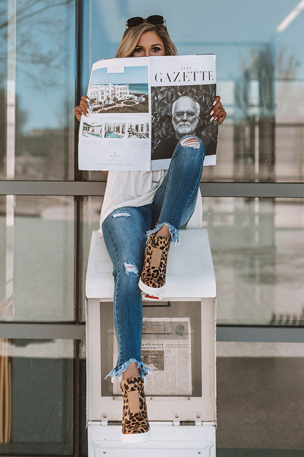 The Karlie Bootie In Leopard Image - 2