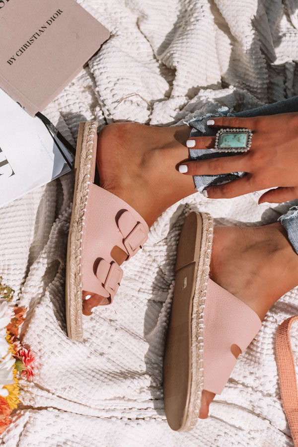 The Mara Sandal In Pink Image - 3