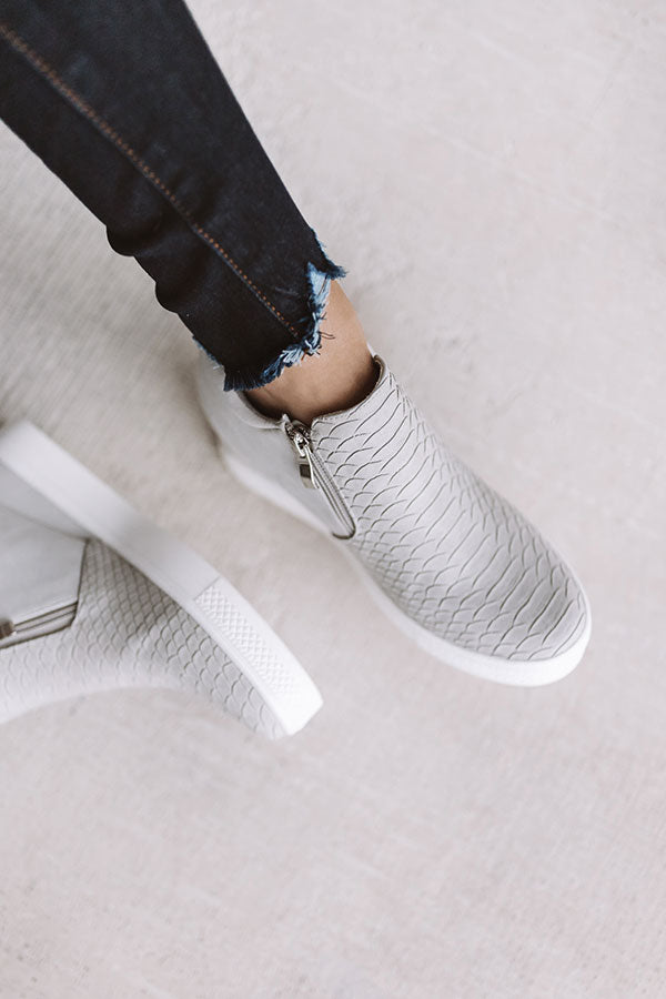 The Kendal Bootie In Light Grey Image - 3