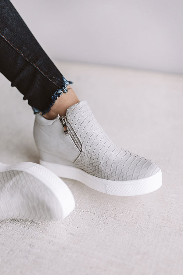 The Kendal Bootie In Light Grey Image - 1