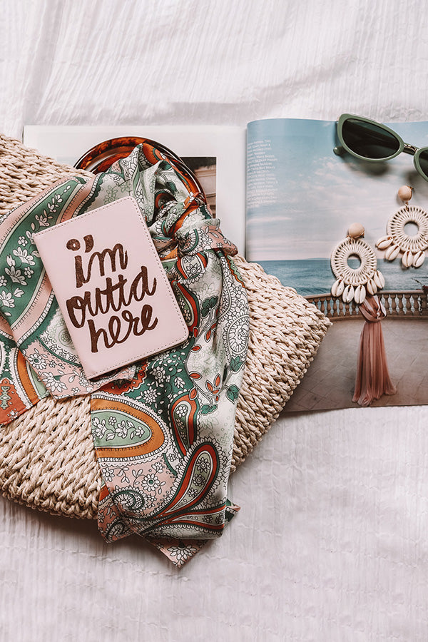 I'm Outta' Here Passport Holder Image - 3