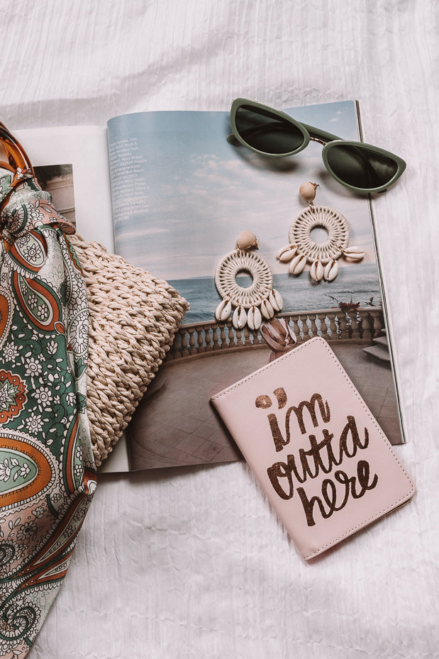 I'm Outta' Here Passport Holder Image - 4