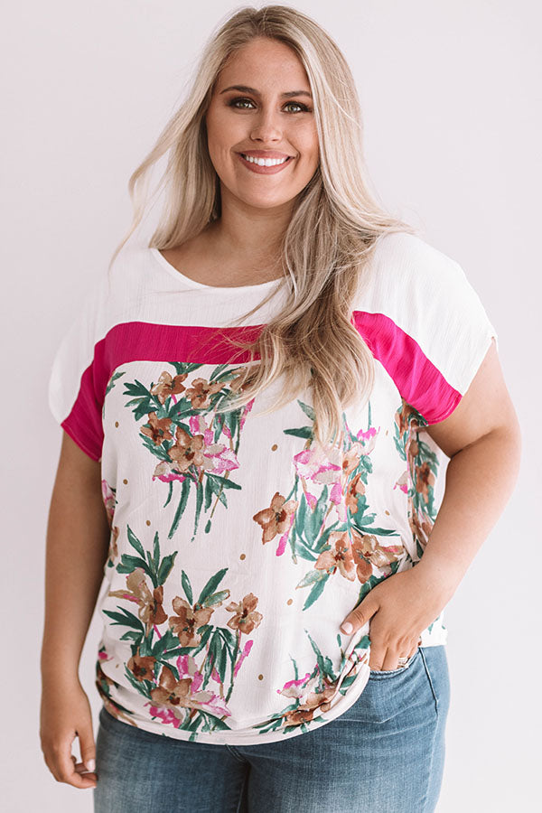 Garden Graces Shift Top  Curves Image - 2