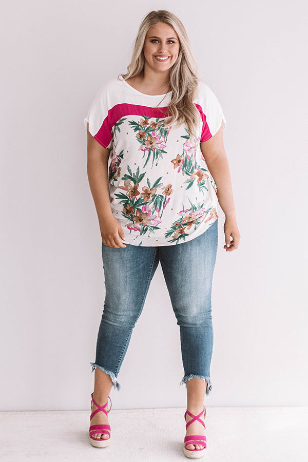 Garden Graces Shift Top  Curves Image - 1