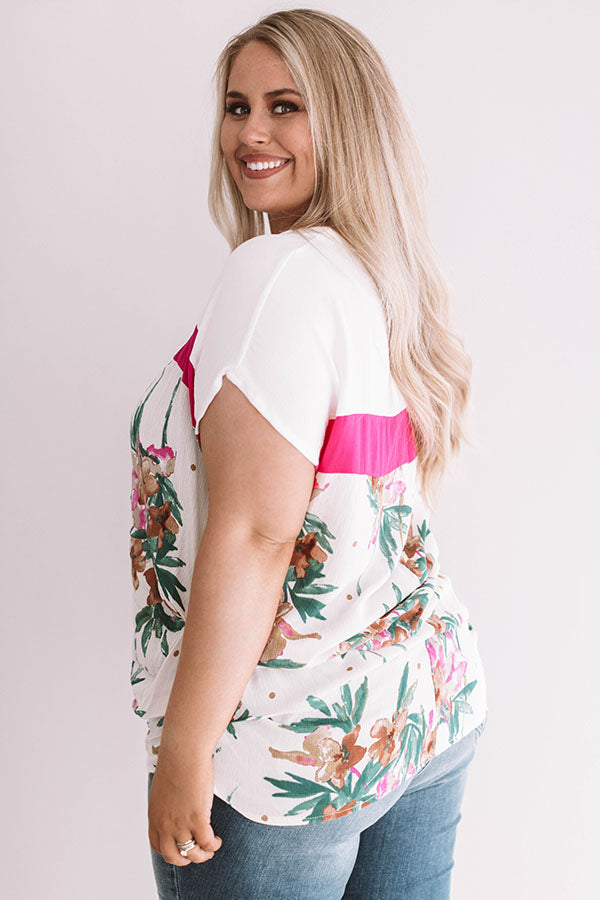 Garden Graces Shift Top  Curves Image - 3