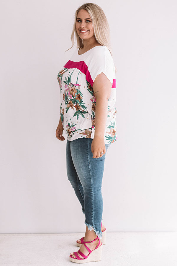 Garden Graces Shift Top  Curves Image - 5