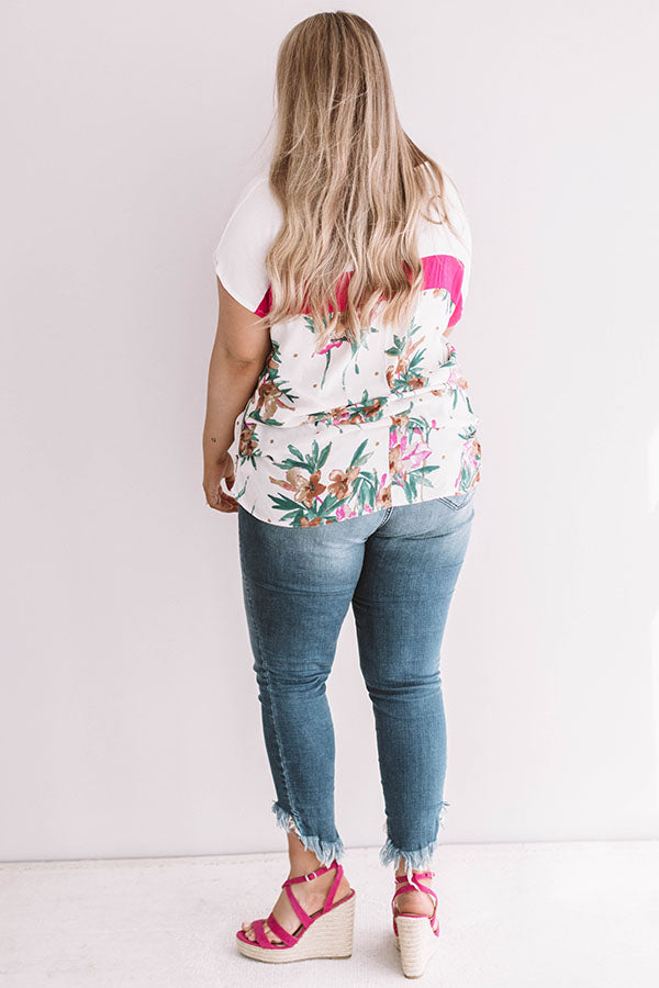 Garden Graces Shift Top  Curves Image - 4