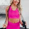 Boss Babe Sports Bra in Hot Pink Image - 1