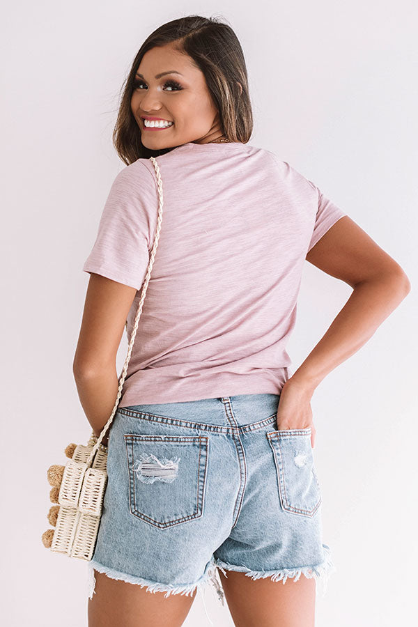 Saturday Simplicity Shift Tee Image - 4