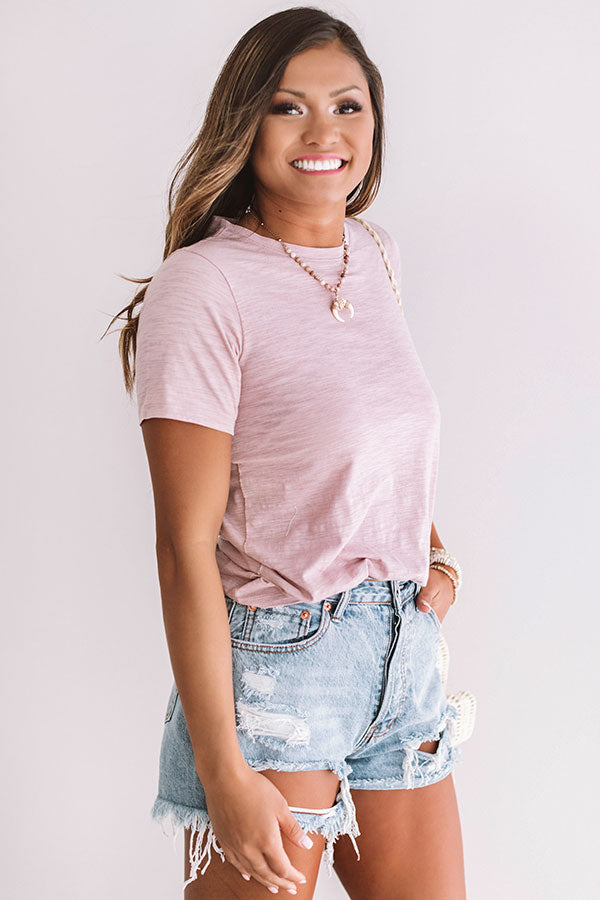 Saturday Simplicity Shift Tee Image - 3