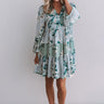 Garden Of Bliss Babydoll Dress In Airy Blue Image - 1