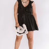 Bubbles In Brooklyn Ruffle Romper in Black Curves Image - 1