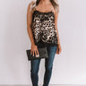 Brighton Bliss Lace Tank In Leopard Image - 1