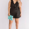Off Broadway Ruffle Romper In Black Curves Image - 1