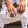 Cabo Cruise Clutch In Ivory Image - 1