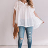 La Boheme Shift Top In Ivory Image - 1