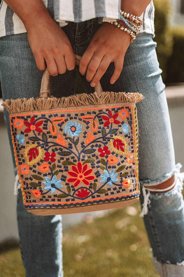 Cabo On My Mind Embroidered Top Image - 4