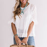 Daisy Dreaming Eyelet Shift Top Image - 1