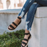 The Sundry Sandal In Black Image - 1
