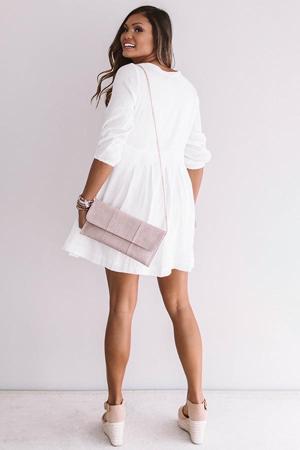 Beachside In Bali Embroidered Dress Image - 5