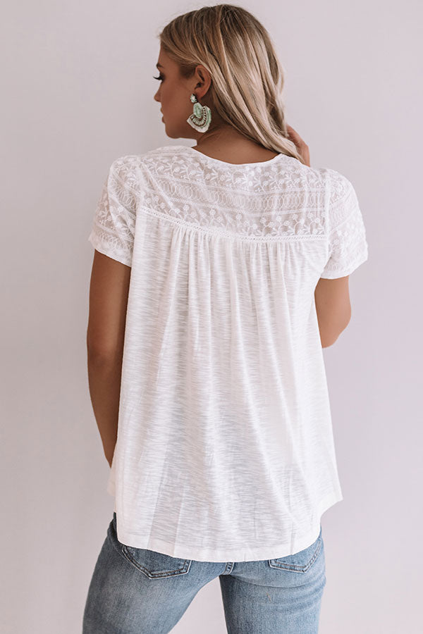 Fresh As A Daisy Shift Top Image - 4