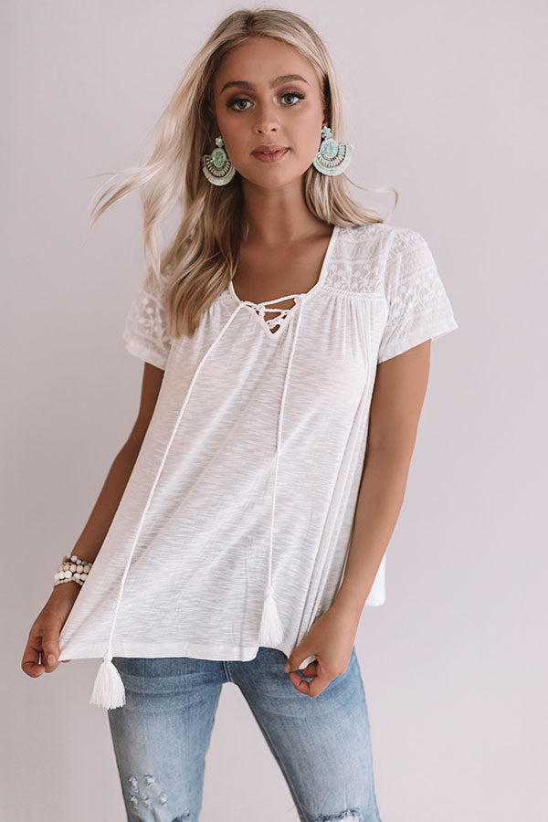 Fresh As A Daisy Shift Top Image - 3