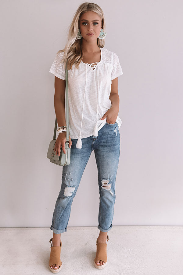 Fresh As A Daisy Shift Top Image - 1