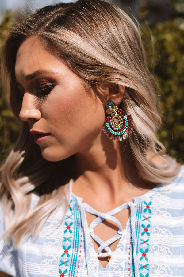 San Francisco Sun Embroidered Dress Image - 4