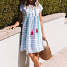 San Francisco Sun Embroidered Dress Image - 1