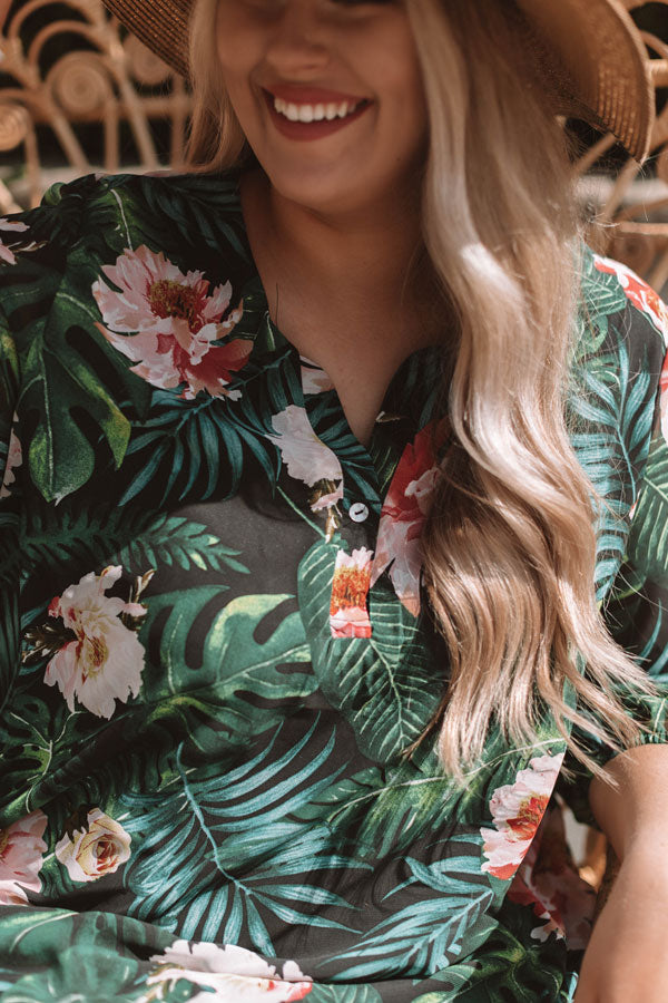 Resort Club Tunic Dress  Curves Image - 2