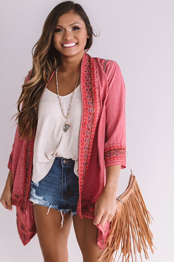 Champagne On The Beach Embroidered Overlay Image - 2