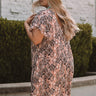 Haute On The Scene Snake Print Shift Dress Curves Image - 1