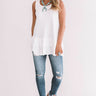 Simply Amazing Tunic Tank in Ivory Image - 1