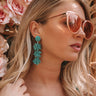 Paris Kisses Earrings In Turquoise Image - 1